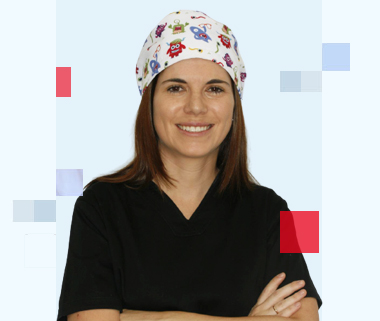 Dr María Cambra Abril, children's dentistry at Clínica Goleta